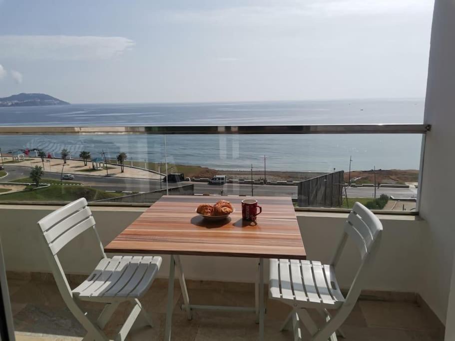 Appartf3 Vue Panoramique Sur Mer Residence Vista Del Mar Fnideq Esterno foto