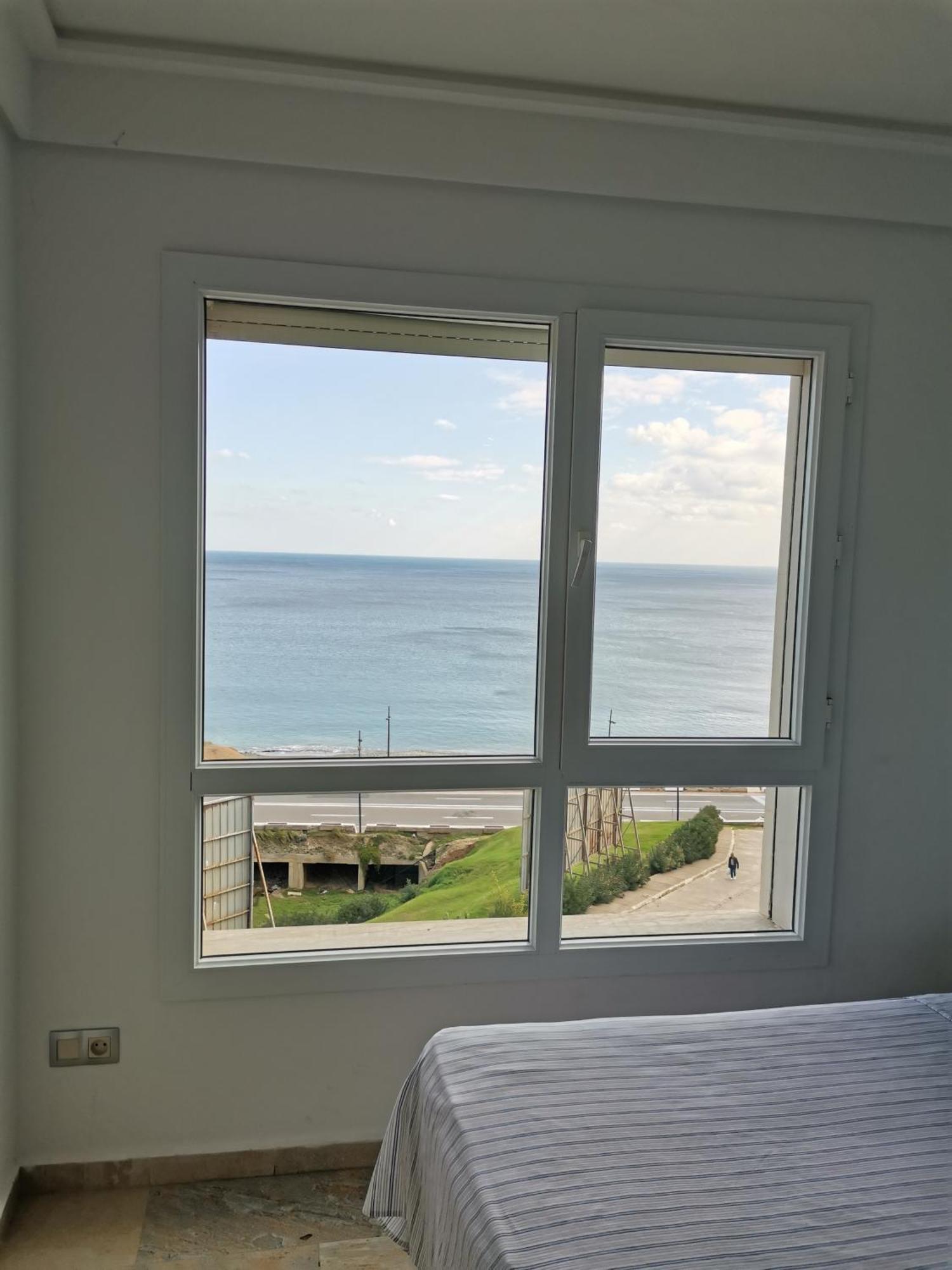 Appartf3 Vue Panoramique Sur Mer Residence Vista Del Mar Fnideq Esterno foto
