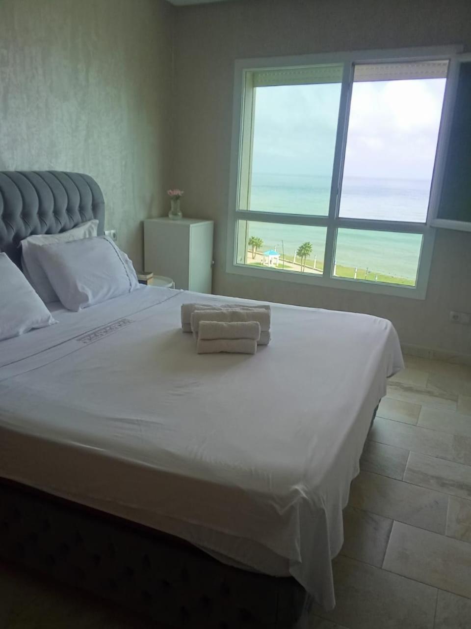 Appartf3 Vue Panoramique Sur Mer Residence Vista Del Mar Fnideq Esterno foto