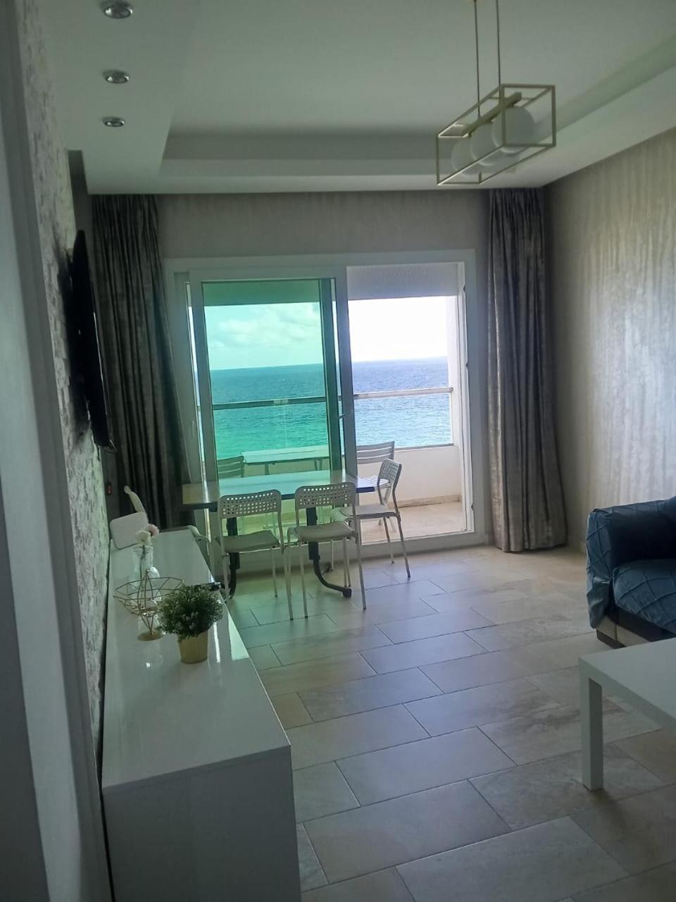 Appartf3 Vue Panoramique Sur Mer Residence Vista Del Mar Fnideq Esterno foto